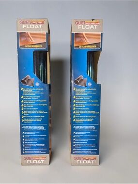 New 2X Quiet Warmth 1.5’ X 10’ 120 Volt Radiant Floor Heat For Floating Floors
